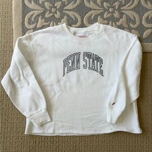 White Penn State Sweatshirt